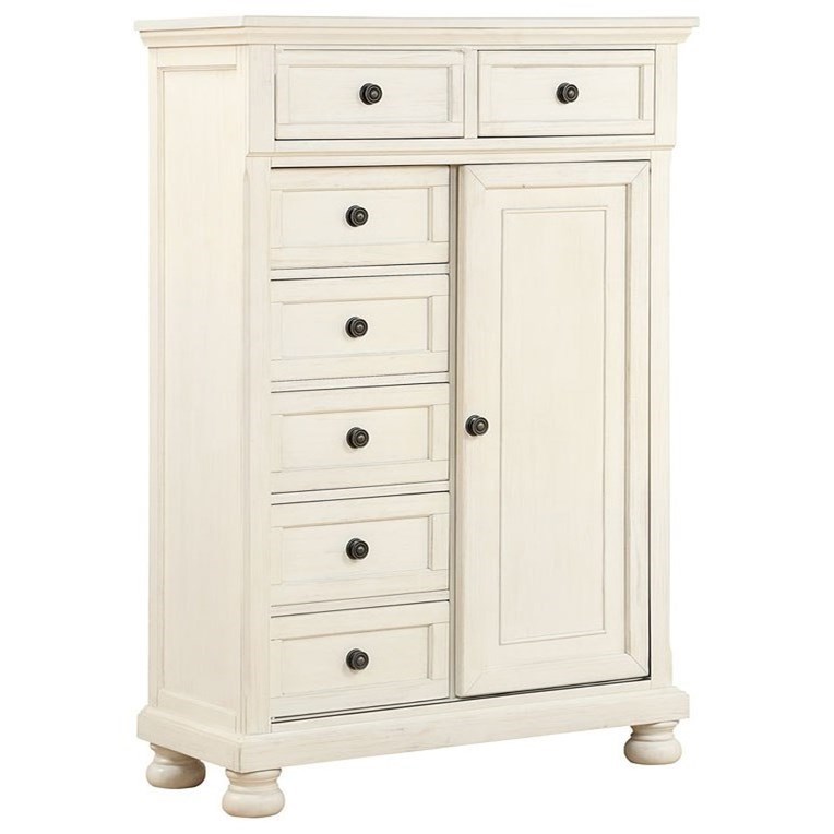 Avalon Furniture Stella B01163 GC Traditional Gentleman's Chest with